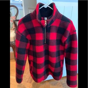 Fleece Half Zip SZ (S)